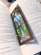 Four Homes Stained Glass Bookmarks – Set of 4