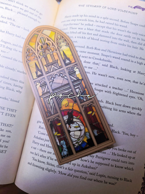 Magical Creatures Stained Glass Bookmarks – Set of 4