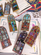 Magical Stained Glass Bookmarks