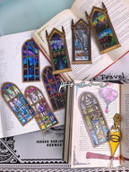 Magical Stained Glass Bookmarks