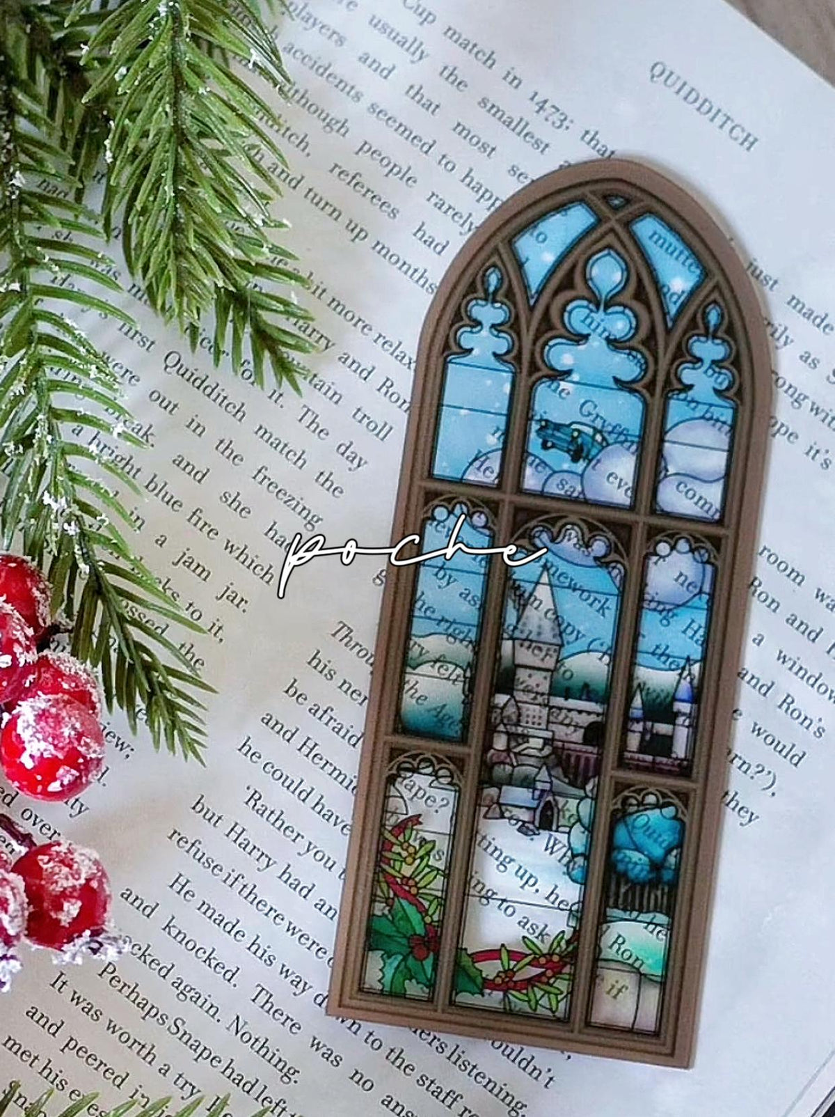 Magical Stained Glass Bookmarks