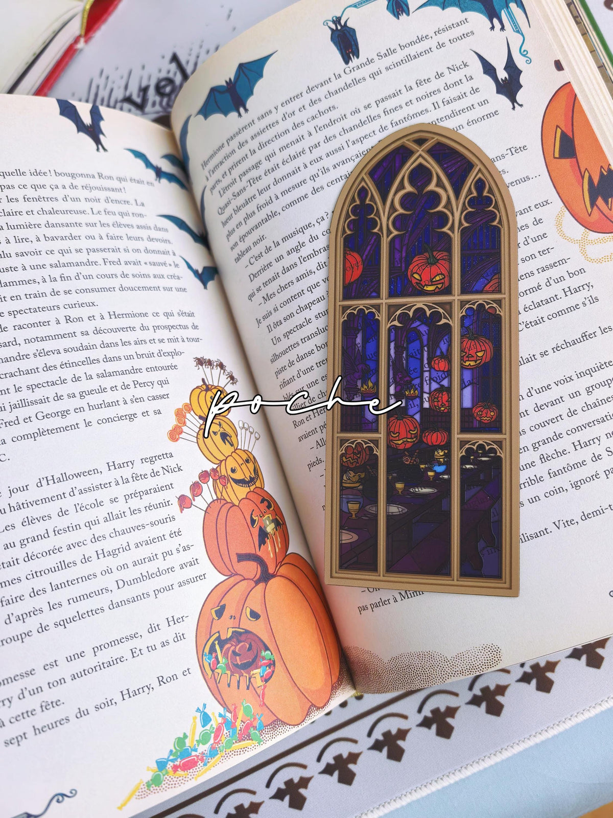 Magical Stained Glass Bookmarks