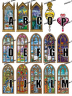 Magical Stained Glass Bookmarks